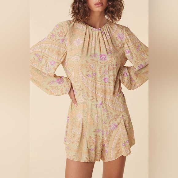 Spell and The Gypsy Collective Belladonna Romper NWT! - Picture 5 of 5